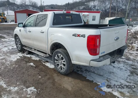 2019 Ford Ranger Lariat z USA, uszkodzony, nr VIN 1FTER4FH4KLA12637
